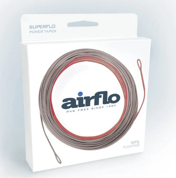 Airflo Super Flo Power Taper Fly Line - WF5F / GREY - Mansfield Hunting & Fishing - Products to prepare for Corona Virus