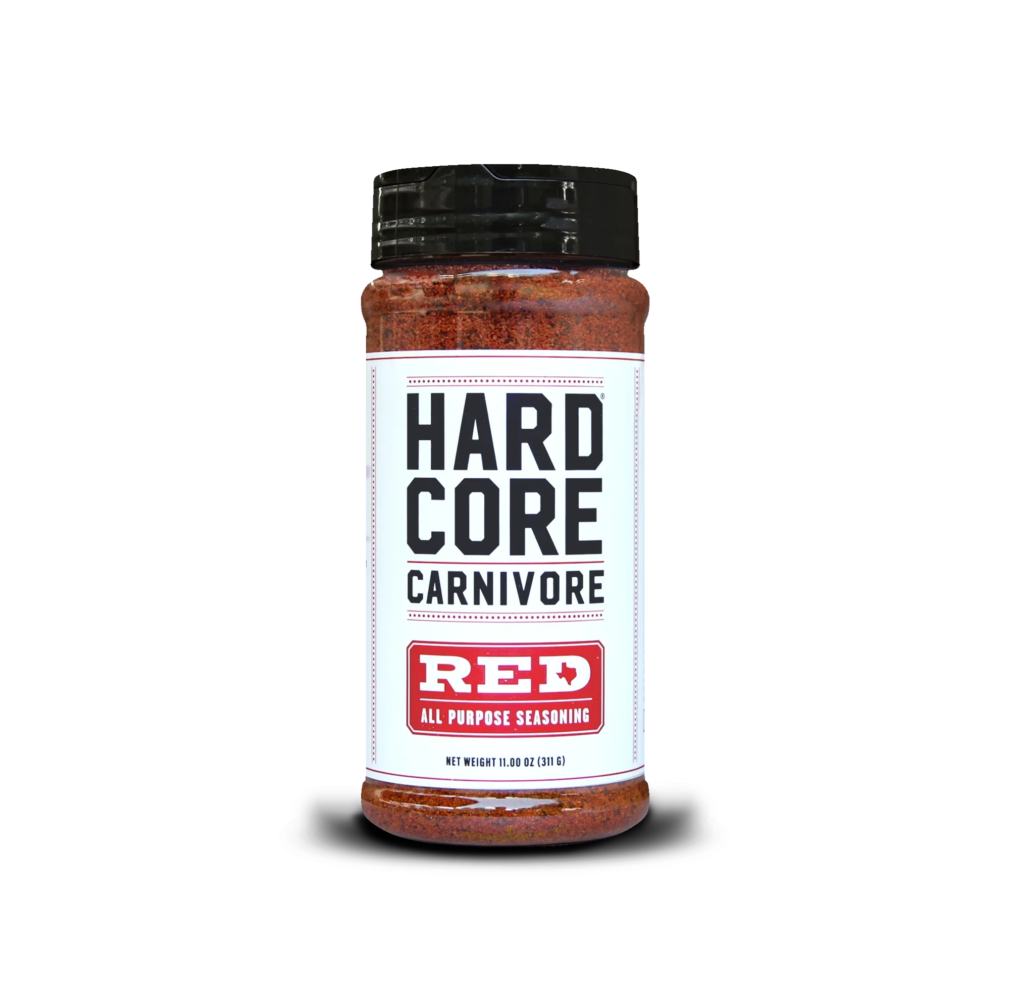 Hardcore Carnivore Red Rub - 311g - - Mansfield Hunting & Fishing - Products to prepare for Corona Virus