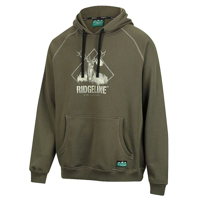 Ridgeline Contrast Stitch Hoodie - Forest - XS / FOREST - Mansfield Hunting & Fishing - Products to prepare for Corona Virus
