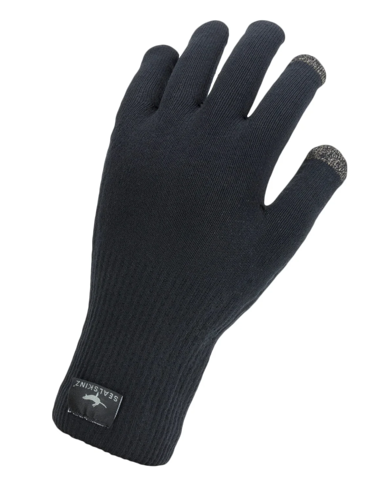 Sealskinz Waterproof Ultra Grip Glove Black - M - Mansfield Hunting & Fishing - Products to prepare for Corona Virus
