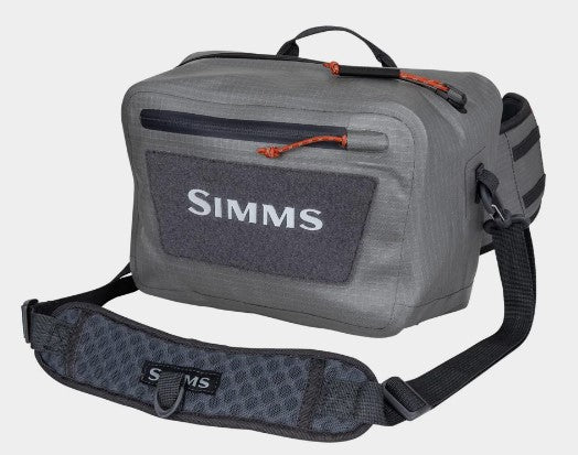Simms Dry Creek Zip Hip Pack - STEEL - Mansfield Hunting & Fishing - Products to prepare for Corona Virus