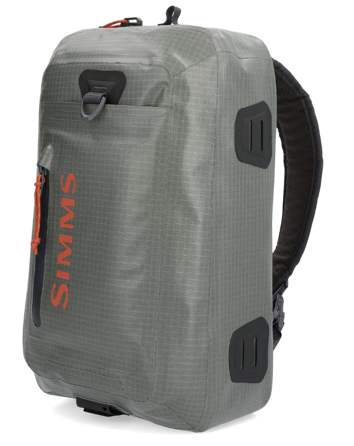 Simms Dry Creek Zip Sling Pack - OLIVE - Mansfield Hunting & Fishing - Products to prepare for Corona Virus