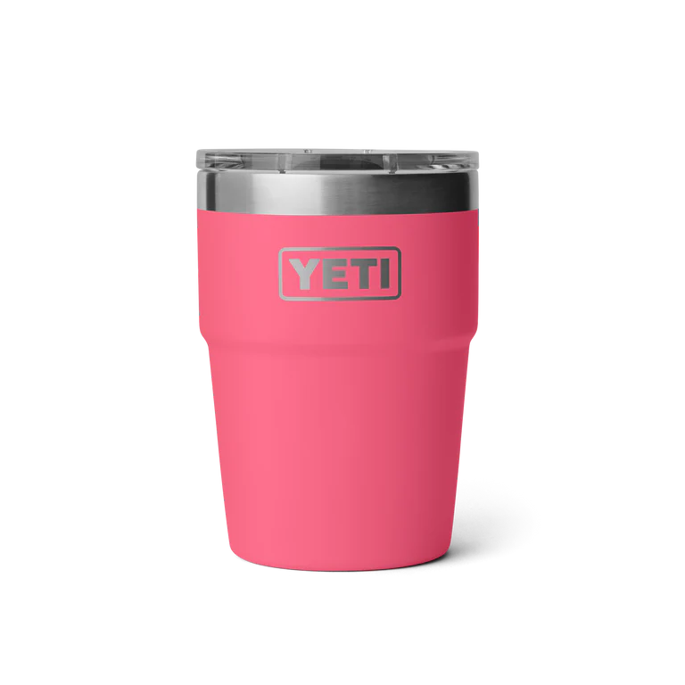Yeti 16oz Stackable Tumbler - 16OZ / TROPICAL PINK - Mansfield Hunting & Fishing - Products to prepare for Corona Virus