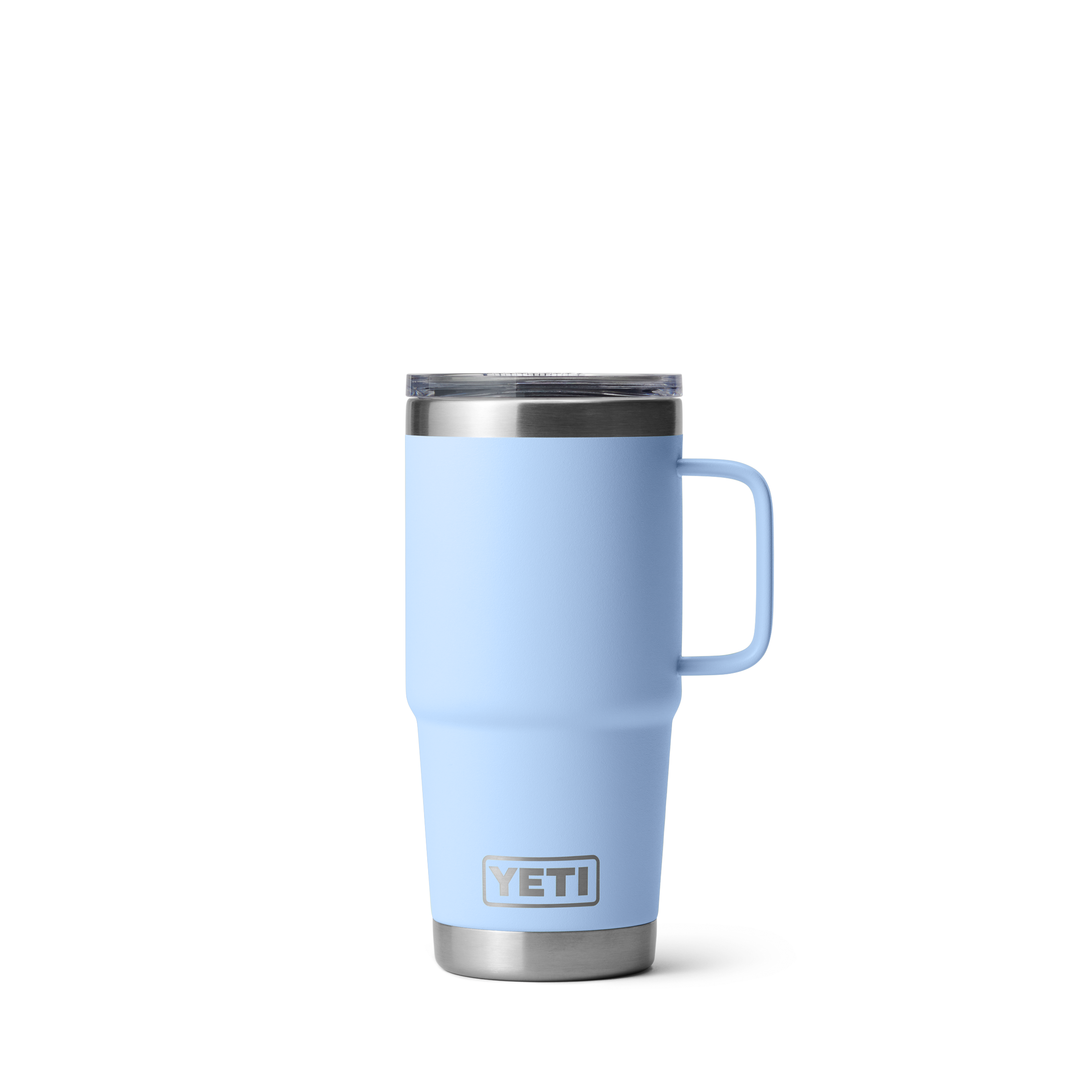 Yeti 20oz Travel Mug with StrongHold Lid (591ml) - BIG SKY BLUE / 20OZ - Mansfield Hunting & Fishing - Products to prepare for Corona Virus