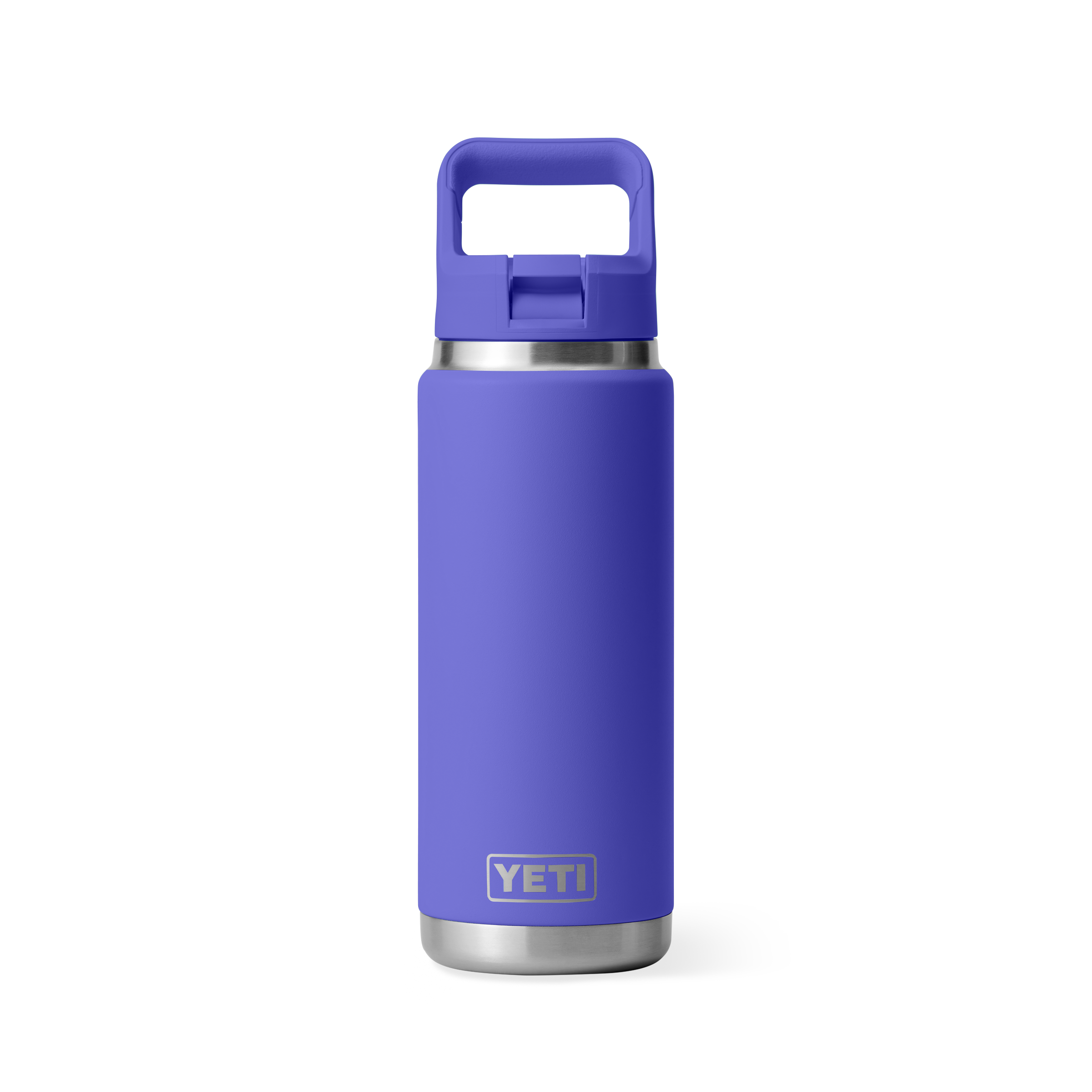 Yeti Rambler 26oz Straw Bottle (769ml) - 26OZ / ULTRAMARINE VIOLET - Mansfield Hunting & Fishing - Products to prepare for Corona Virus