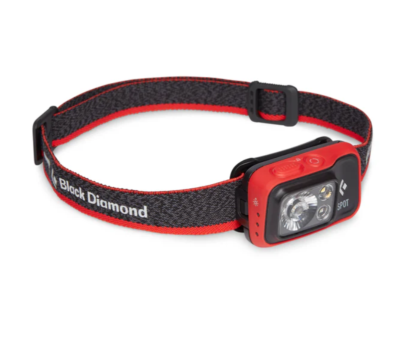 Black Diamond Spot Head Torch - 400 Lumens - - Mansfield Hunting & Fishing - Products to prepare for Corona Virus