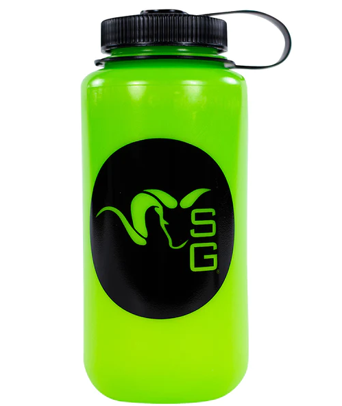 Stone Glacier SG Cirle Ram 32 oz. Nalgene Wide Mouth Bottle - LIME - Mansfield Hunting & Fishing - Products to prepare for Corona Virus
