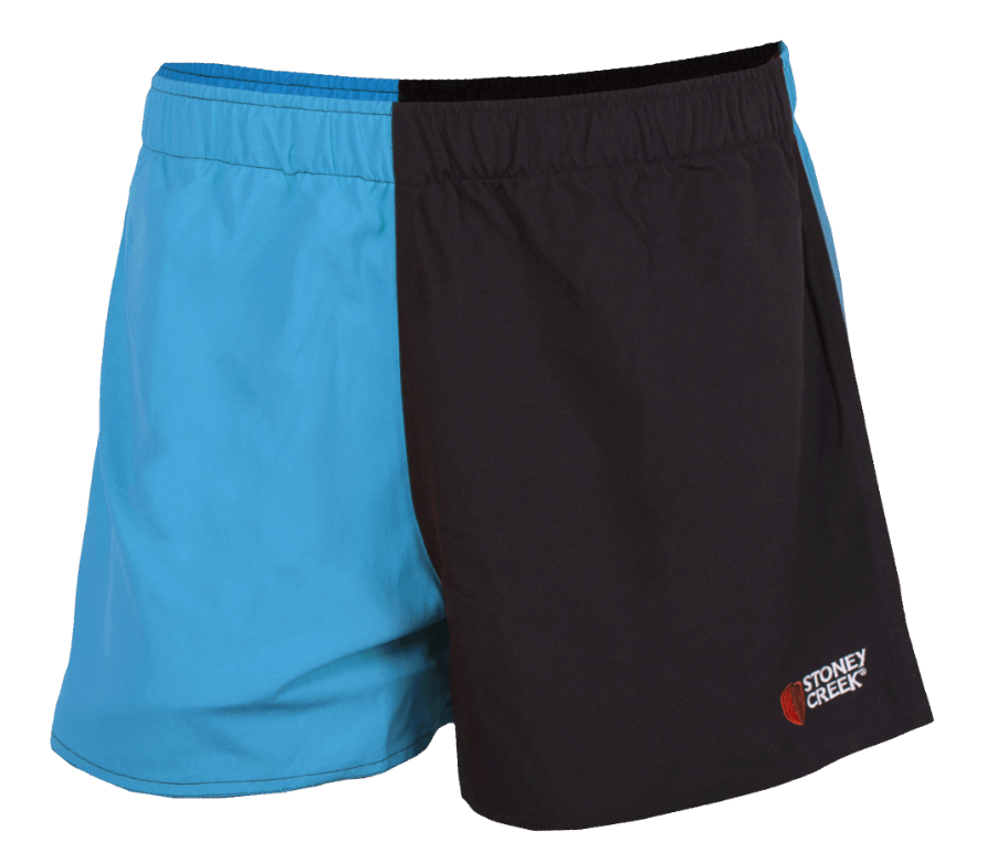 Stoney Creek Kids Jester Shorts - Blue/Black - 2 / BLUE/BLACK - Mansfield Hunting & Fishing - Products to prepare for Corona Virus