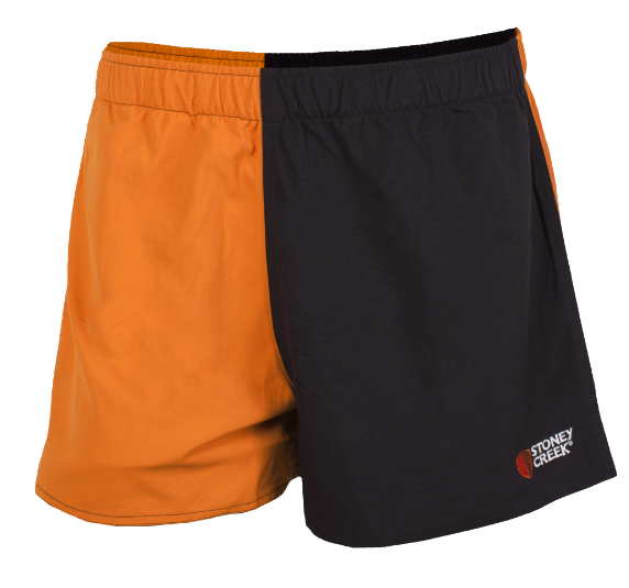 Stoney Creek Kids Jester Shorts - Orange/Black - 2 / ORANGE/BLACK - Mansfield Hunting & Fishing - Products to prepare for Corona Virus