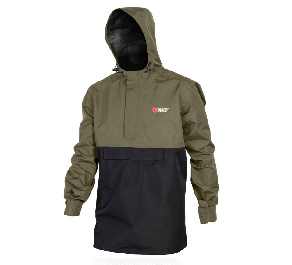 Stoney Creek Stow It Jacket - Bayleaf/Black - S / BAYLEAF/BLACK - Mansfield Hunting & Fishing - Products to prepare for Corona Virus