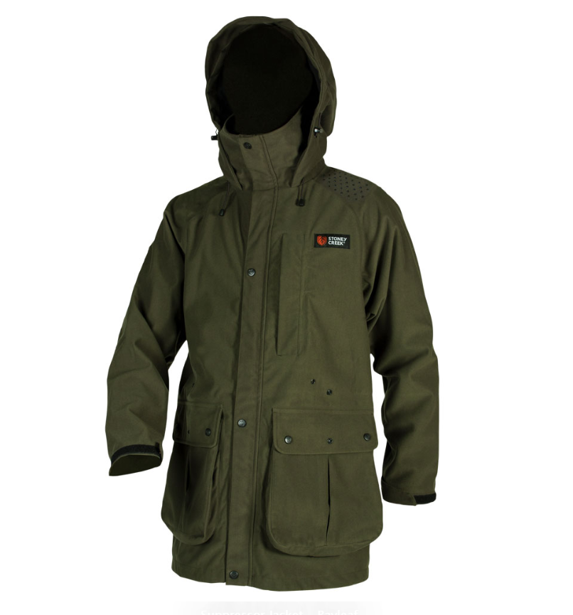 Stoney Creek Suppressor Jacket - S / BAYLEAF - Mansfield Hunting & Fishing - Products to prepare for Corona Virus