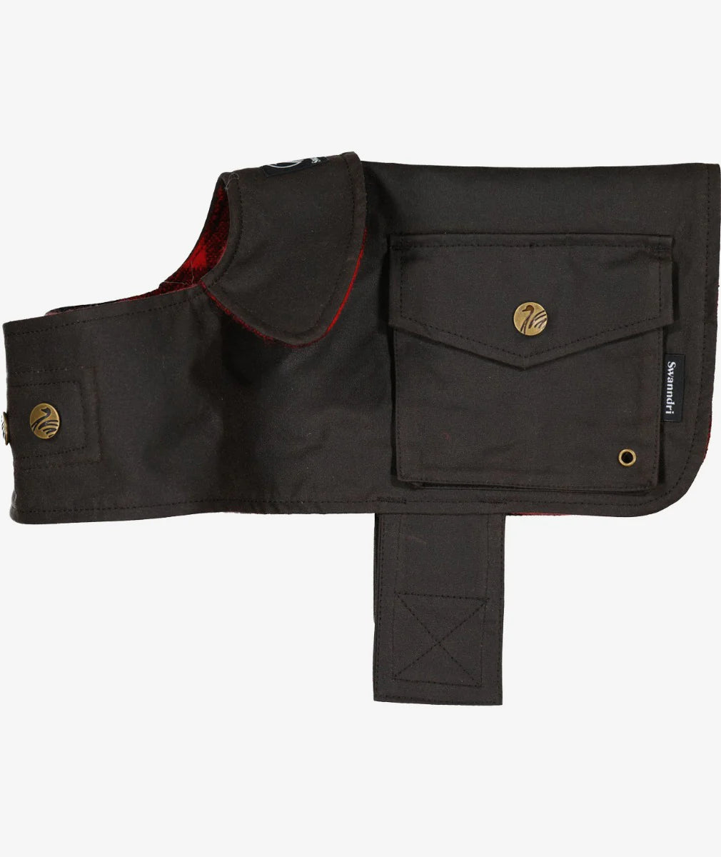 Swanndri Hunter Dog Cover - Brown - - Mansfield Hunting & Fishing - Products to prepare for Corona Virus
