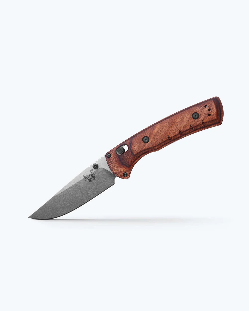 Benchmade SlipRidge Folding Blade Knife Magnacut Steel - Wood Handle