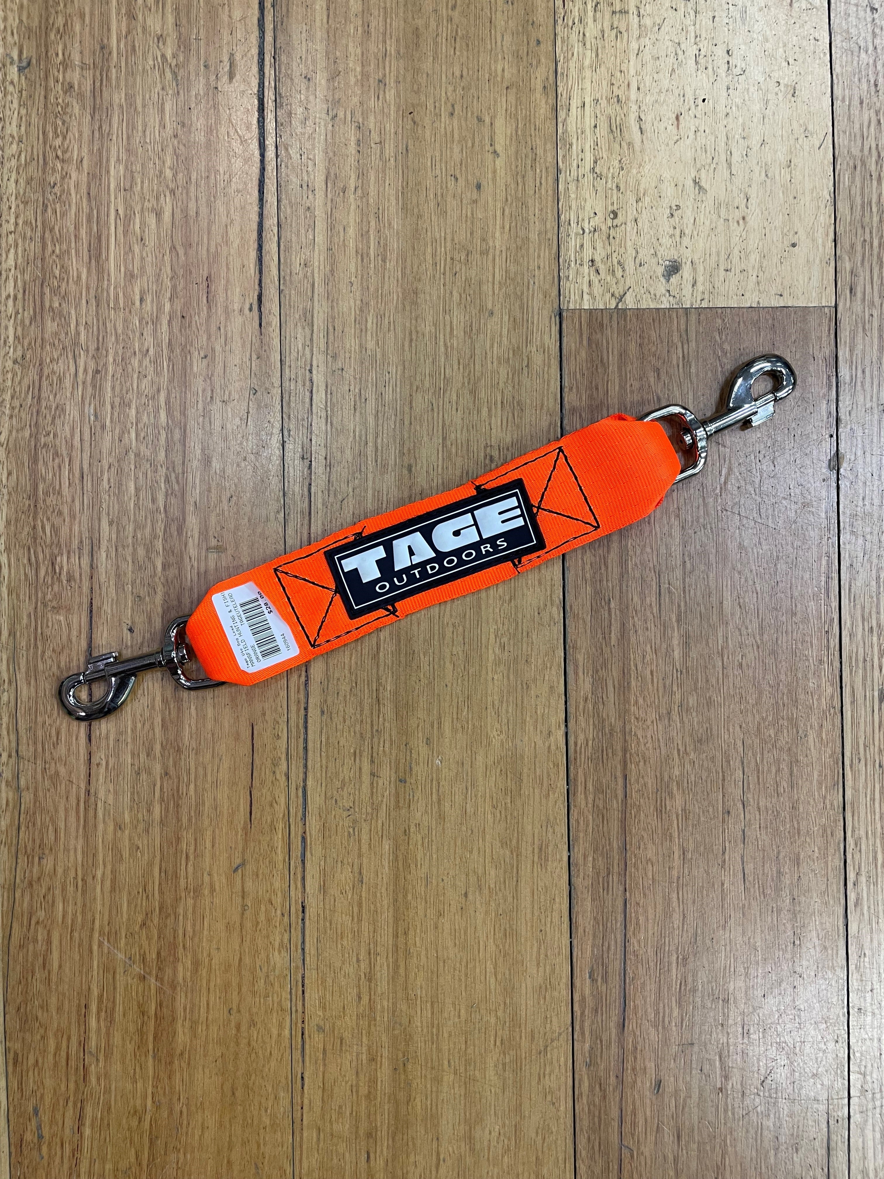 Tage Ute Dog Lead - ORANGE - Mansfield Hunting & Fishing - Products to prepare for Corona Virus