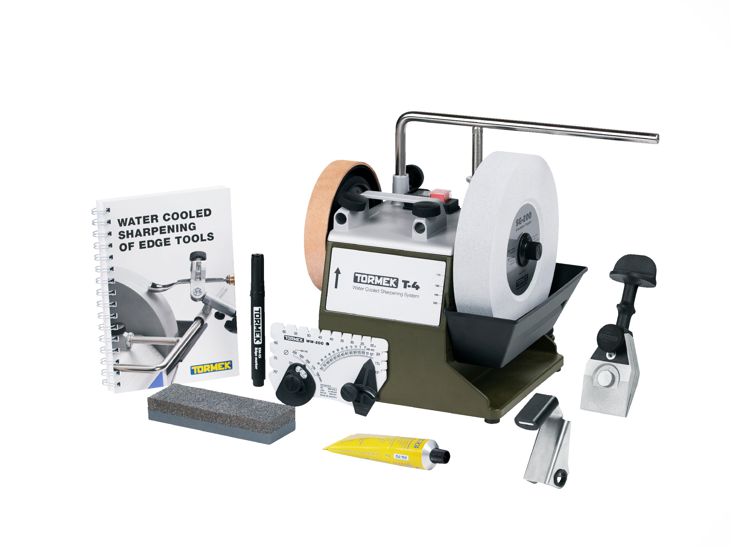 Tormek T-4 Bushcraft Machine Inc- KJ-45, SVA-170 -  - Mansfield Hunting & Fishing - Products to prepare for Corona Virus