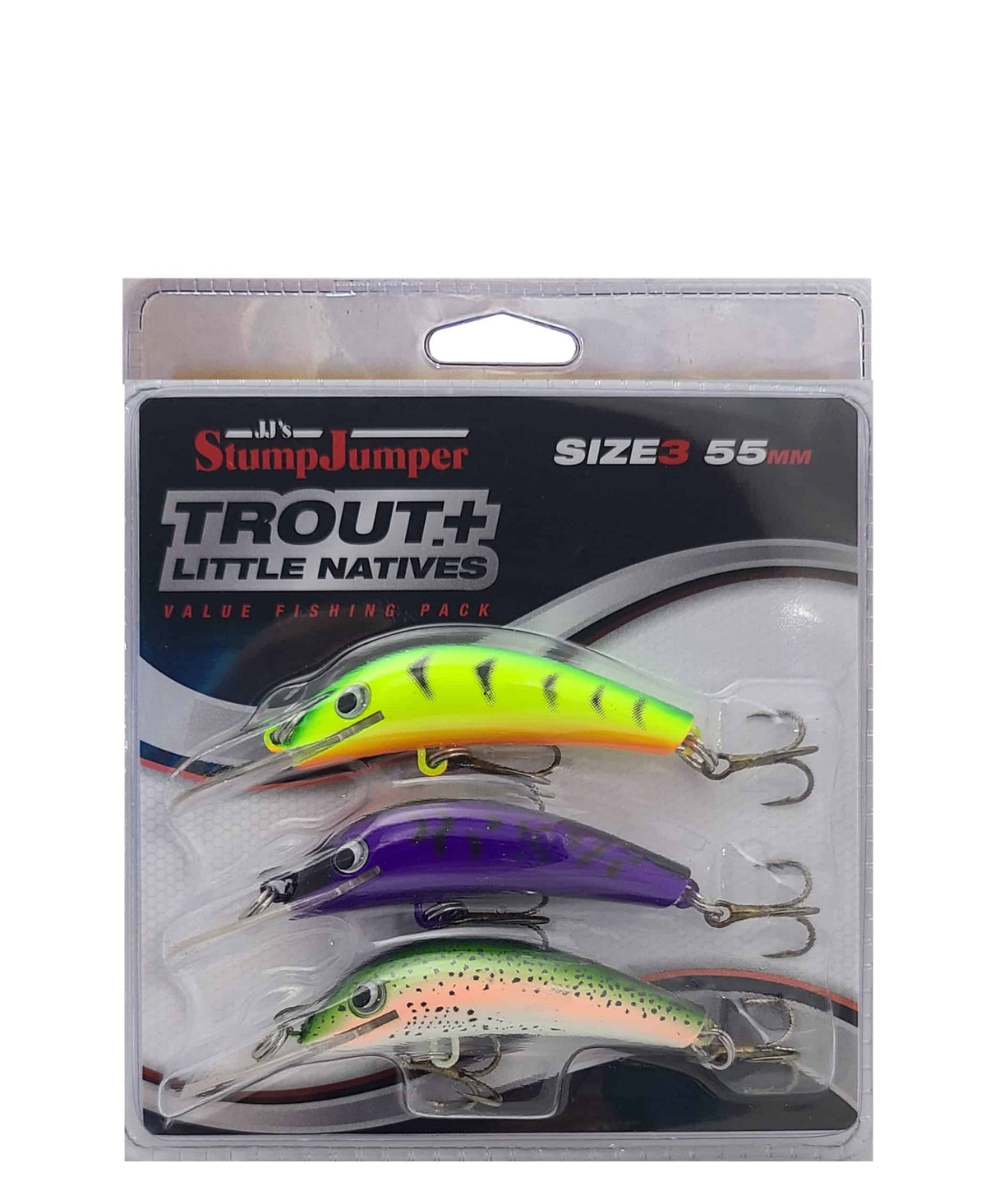 Stump Jumper Trout + Natives Value Pack - 55mm