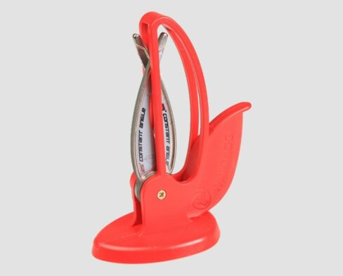 Warthog Curve Knife Sharpener - RED - Mansfield Hunting & Fishing - Products to prepare for Corona Virus