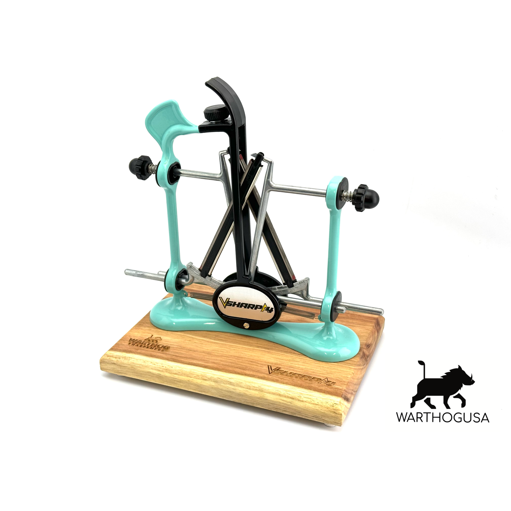 Warthog V Sharp A4 Elite Blackwood Base - Aqua Sky - AQUA - Mansfield Hunting & Fishing - Products to prepare for Corona Virus