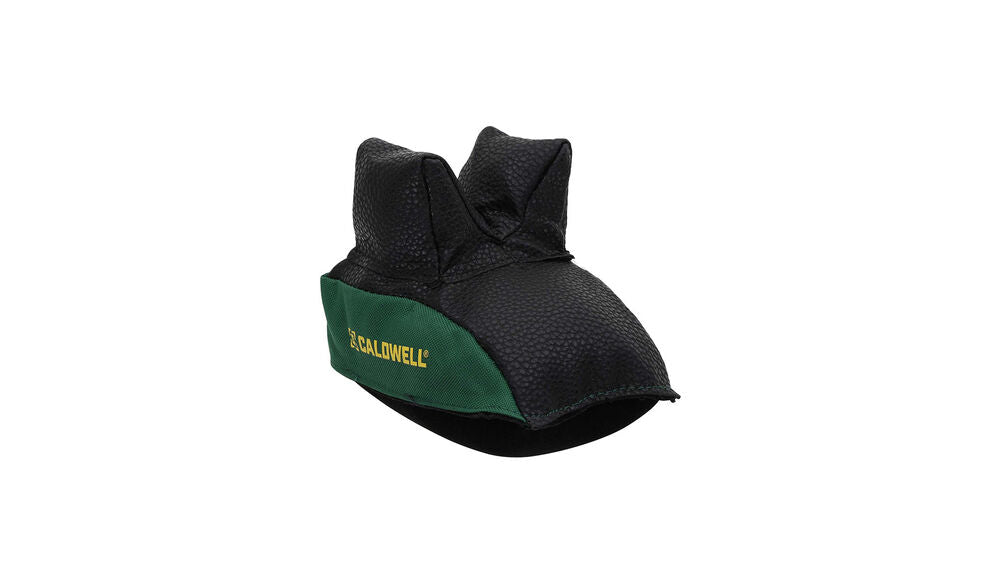 Caldwell Rear Bag Black Leather Unfilled - - Mansfield Hunting & Fishing - Products to prepare for Corona Virus