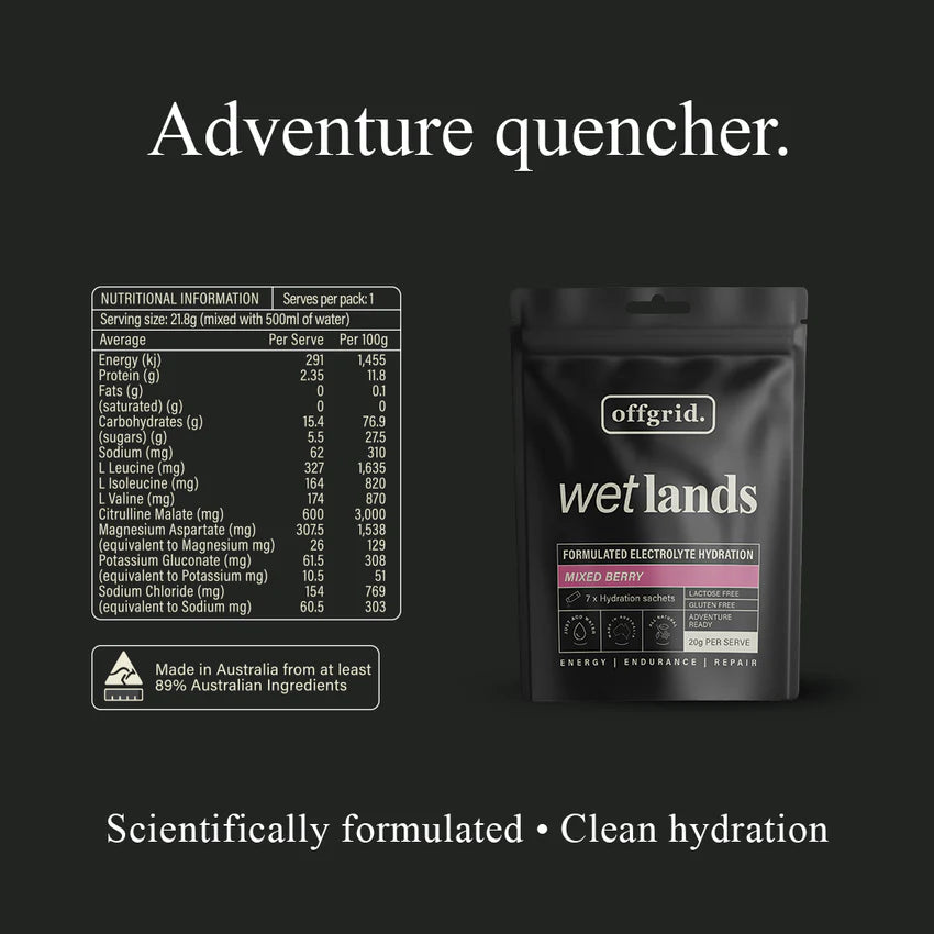 Offgrid Provisions Wetlands Mixed Berry - - Mansfield Hunting & Fishing - Products to prepare for Corona Virus