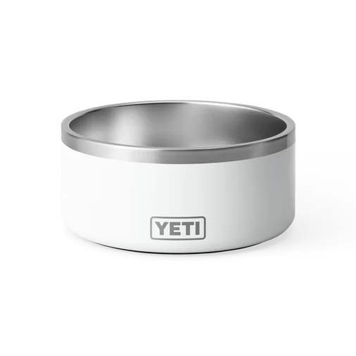 Yeti Boomer 8 Dog Bowl - WHITE - Mansfield Hunting & Fishing - Products to prepare for Corona Virus