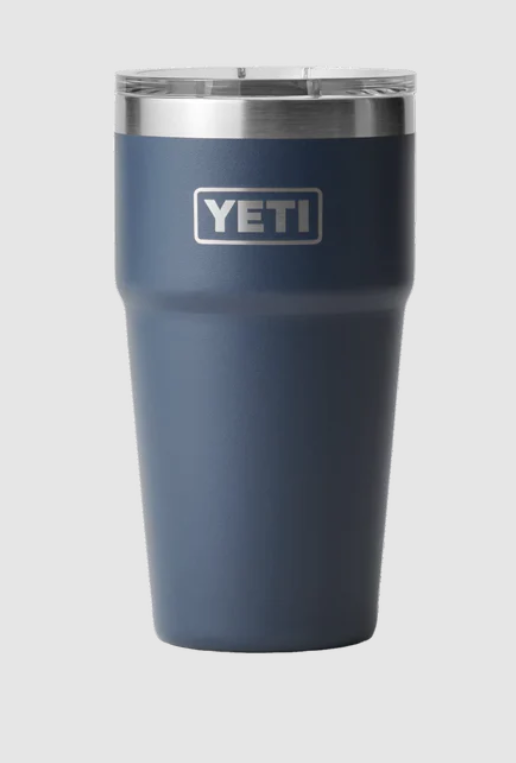 Yeti 20oz Stackable Cup - 20OZ / NAVY - Mansfield Hunting & Fishing - Products to prepare for Corona Virus