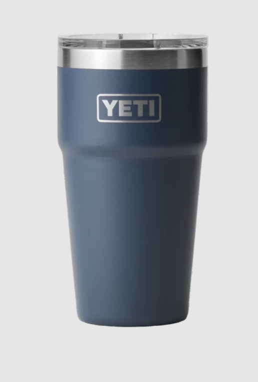 Yeti 20oz Stackable Cup (591ml) - 20OZ / NAVY - Mansfield Hunting & Fishing - Products to prepare for Corona Virus
