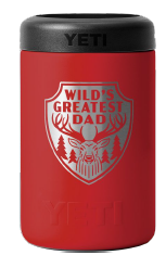 Yeti Australian Colster 375ml Can Insulator - Wild's Greatest Dad - Fathers Day Limited Edition - - Mansfield Hunting & Fishing - Products to prepare for Corona Virus
