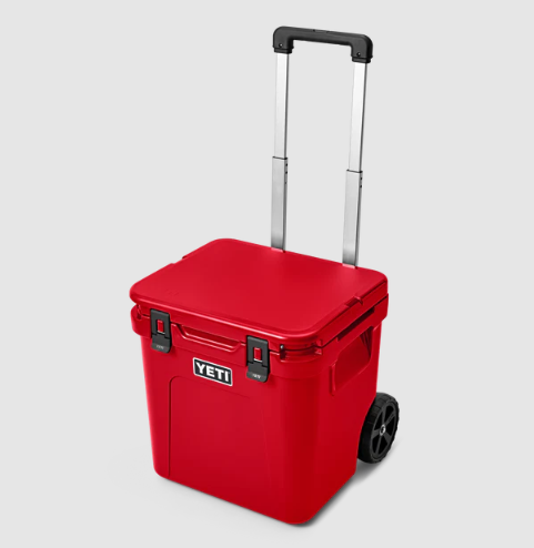 Yeti Roadie 48 Wheeled Hard Cooler - 48LT / RED - Mansfield Hunting & Fishing - Products to prepare for Corona Virus