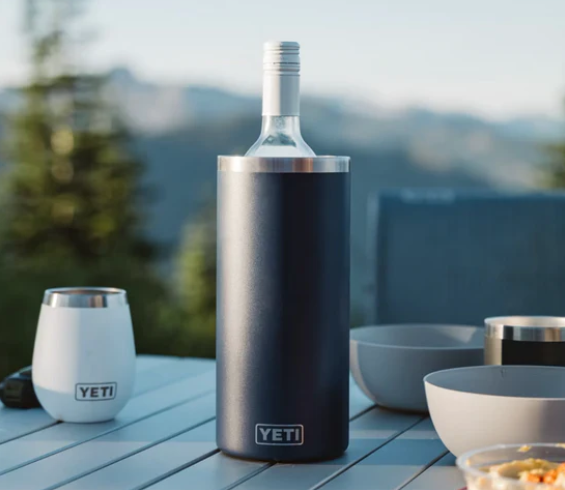 Yeti Wine Chiller - NAVY - Mansfield Hunting & Fishing - Products to prepare for Corona Virus