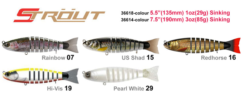 Biwaa S Trout 7.5 Inch - 85GR / PEARL WHITE - Mansfield Hunting & Fishing - Products to prepare for Corona Virus
