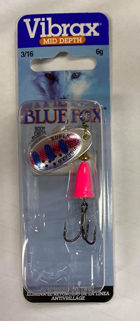 Blue Fox Vibrax Fluro 2mm -  - Mansfield Hunting & Fishing - Products to prepare for Corona Virus