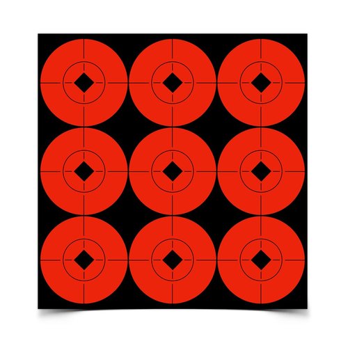 Birchwood Casy Target Spots 10 Sheets 90 Targets -  - Mansfield Hunting & Fishing - Products to prepare for Corona Virus