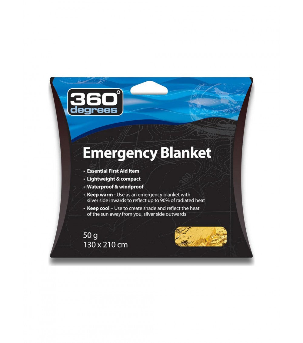 360 Degrees Emergency Blanket -  - Mansfield Hunting & Fishing - Products to prepare for Corona Virus