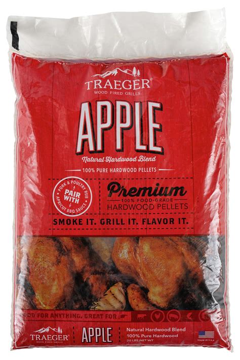 Traeger Apple Pellets 9kg -  - Mansfield Hunting & Fishing - Products to prepare for Corona Virus