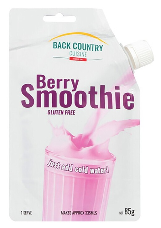Back Country Cuisine - Berry Smoothie -  - Mansfield Hunting & Fishing - Products to prepare for Corona Virus