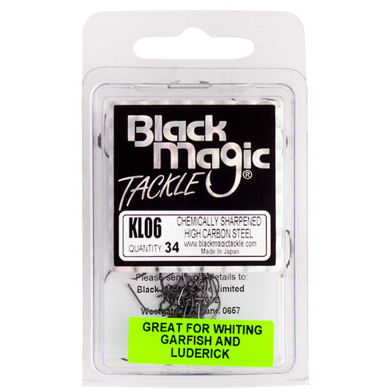 Black Magic KL Black Hooks - 06 - Mansfield Hunting & Fishing - Products to prepare for Corona Virus