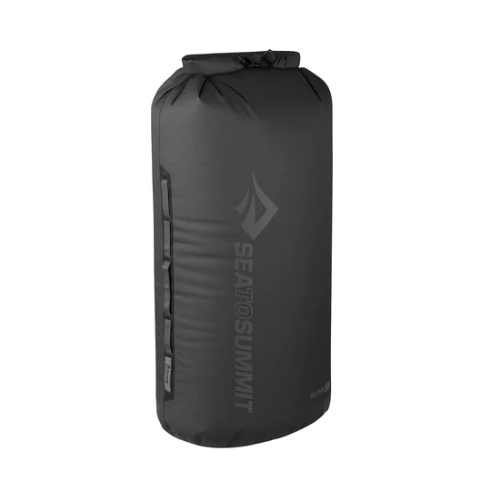 Sea To Summit Big River Dry Bag 65L - 65LT / JET BLACK - Mansfield Hunting & Fishing - Products to prepare for Corona Virus