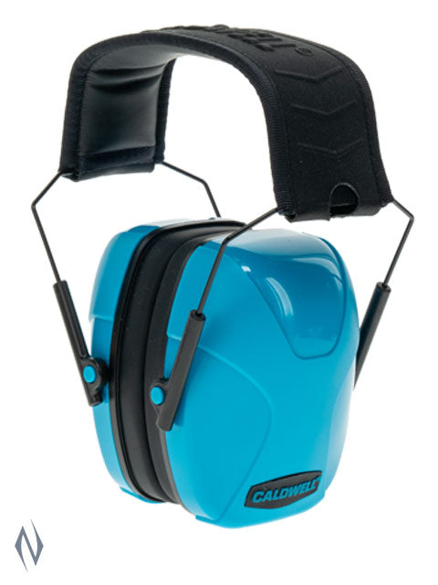 Caldwell Youth Passive Ear Muffs Neon Blue -  - Mansfield Hunting & Fishing - Products to prepare for Corona Virus