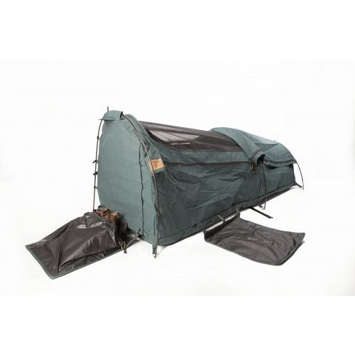 Burke & Wills Coolabah Swag - XLARGE / FOREST GREEN - Mansfield Hunting & Fishing - Products to prepare for Corona Virus