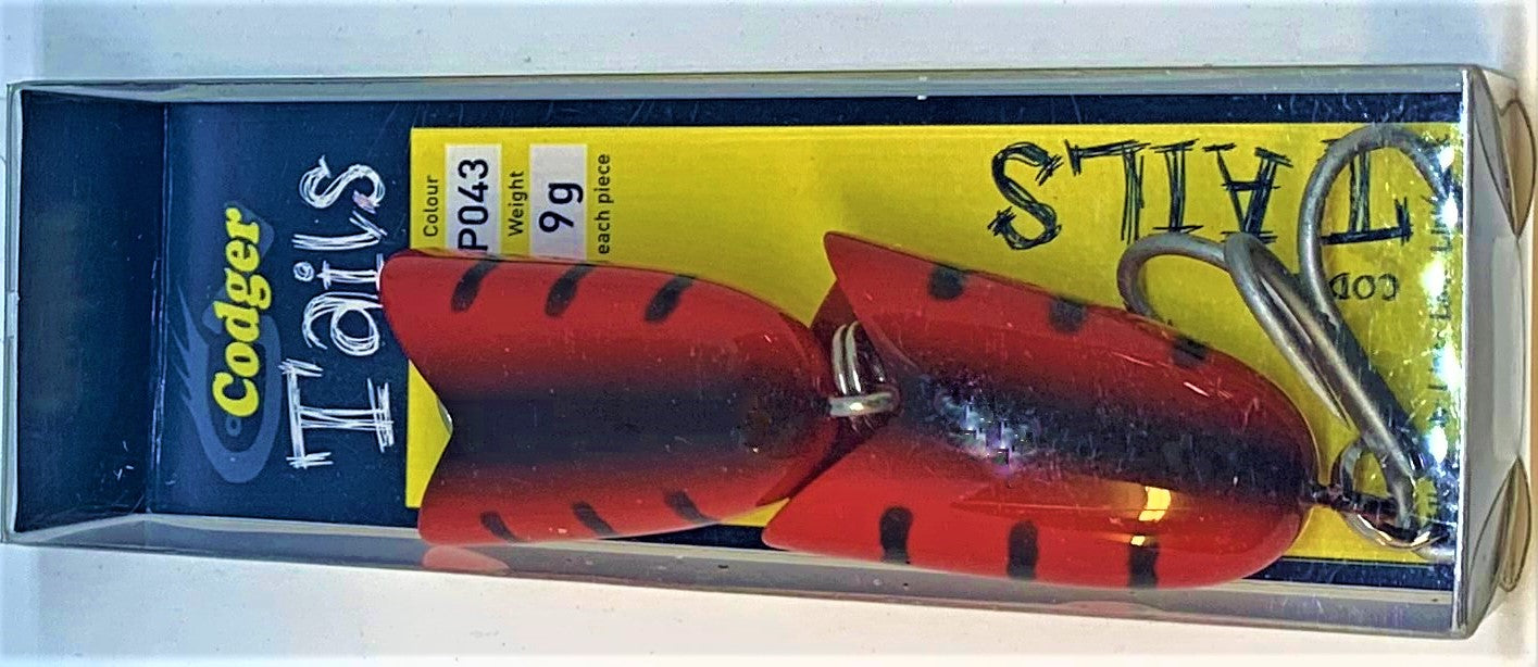 Codger Tails Lure - RED - Mansfield Hunting & Fishing - Products to prepare for Corona Virus
