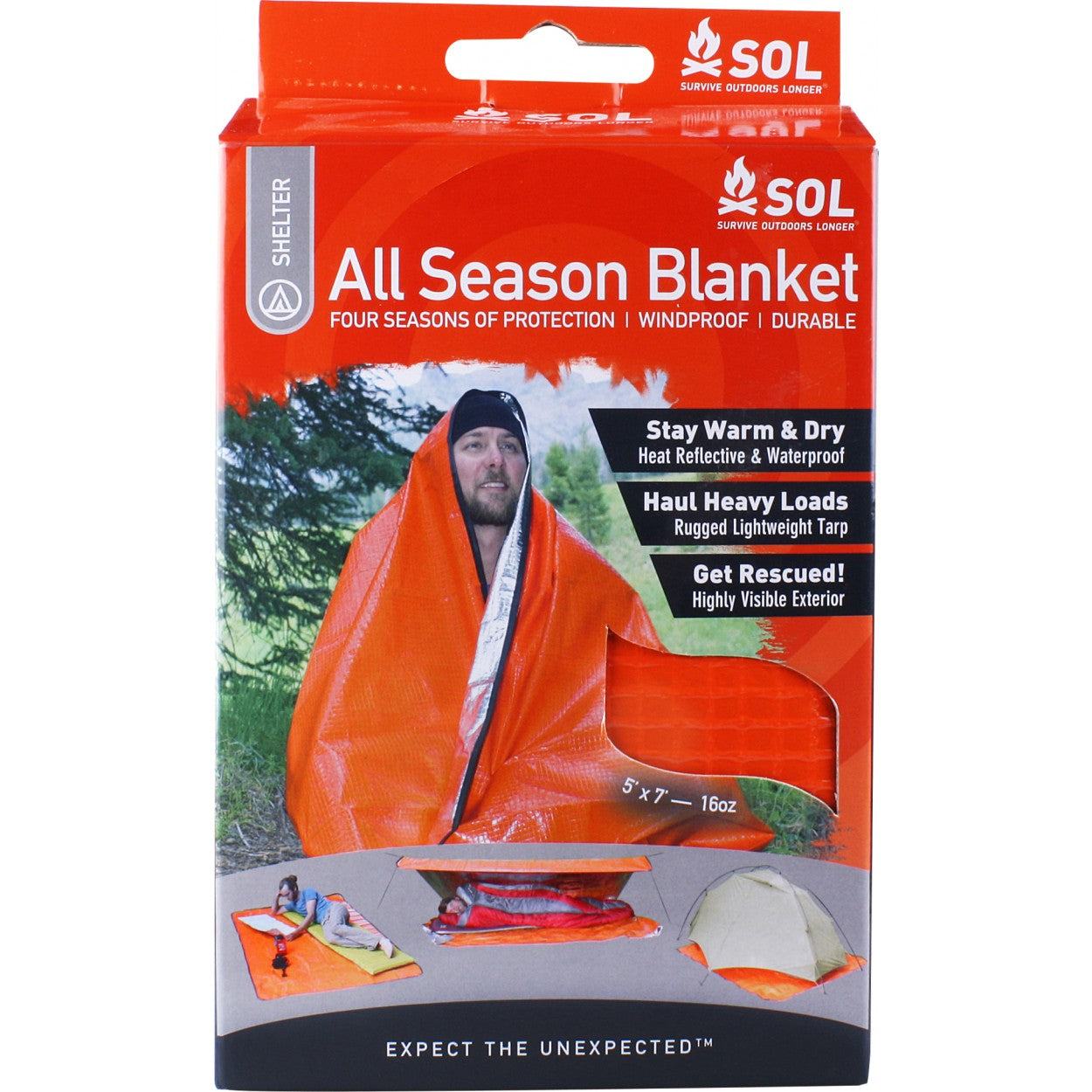 Adventure Medical Kit All Season Blanket -  - Mansfield Hunting & Fishing - Products to prepare for Corona Virus