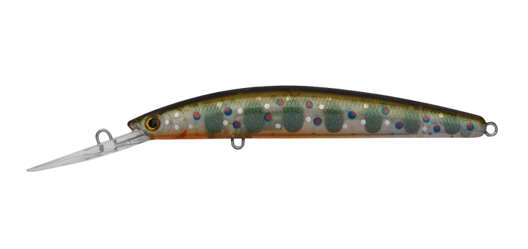 Double Clutch 75mm Lure - BROOK TROUT - Mansfield Hunting & Fishing - Products to prepare for Corona Virus