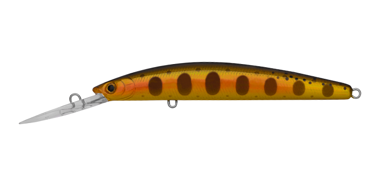 Double Clutch 75mm Lure - GOLDEN TROUT - Mansfield Hunting & Fishing - Products to prepare for Corona Virus