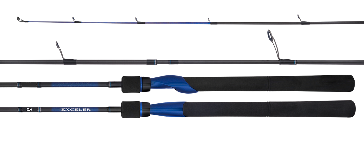 Daiwa 20 Exceler 662ULFS 2 Piece Spin Rod -  - Mansfield Hunting & Fishing - Products to prepare for Corona Virus