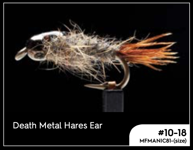 Manic Death Metal Hares Ear -  - Mansfield Hunting & Fishing - Products to prepare for Corona Virus