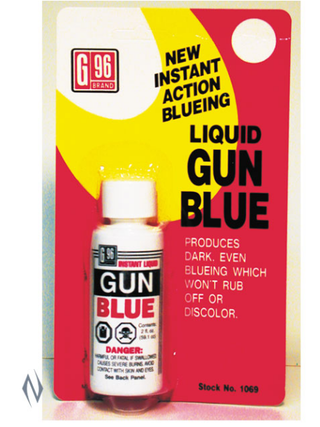 G96 Gun Blue Liquid -  - Mansfield Hunting & Fishing - Products to prepare for Corona Virus