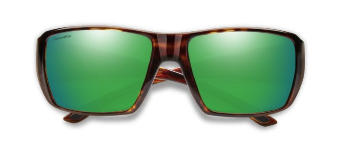 Smith Optics Guides Choice XL - Tortoise Frame Polarized Green Mirror -  - Mansfield Hunting & Fishing - Products to prepare for Corona Virus