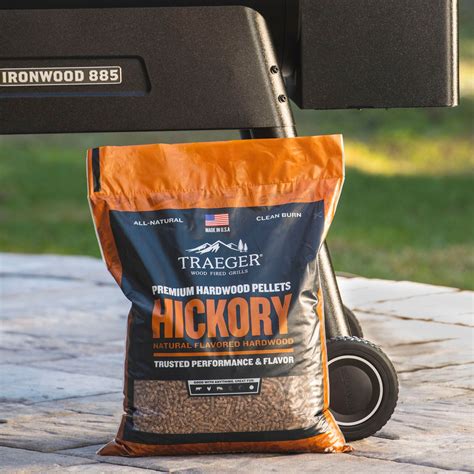 Traeger Hickory Pellets 9kg -  - Mansfield Hunting & Fishing - Products to prepare for Corona Virus