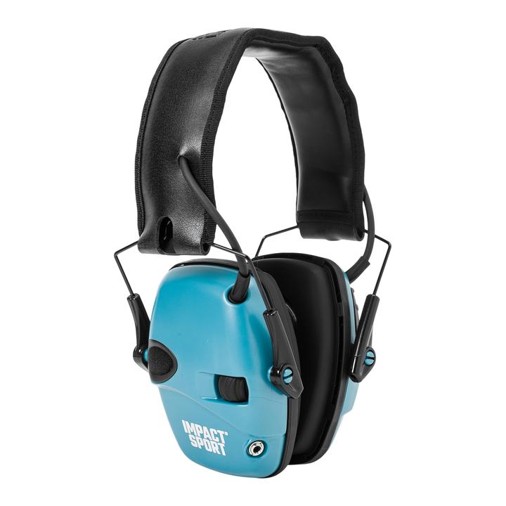 Howard Leight Impact Sport Ear Muff Teal/Blue -  - Mansfield Hunting & Fishing - Products to prepare for Corona Virus